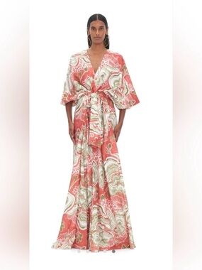 Andrea Iyamah Multicolor Wrap Dress